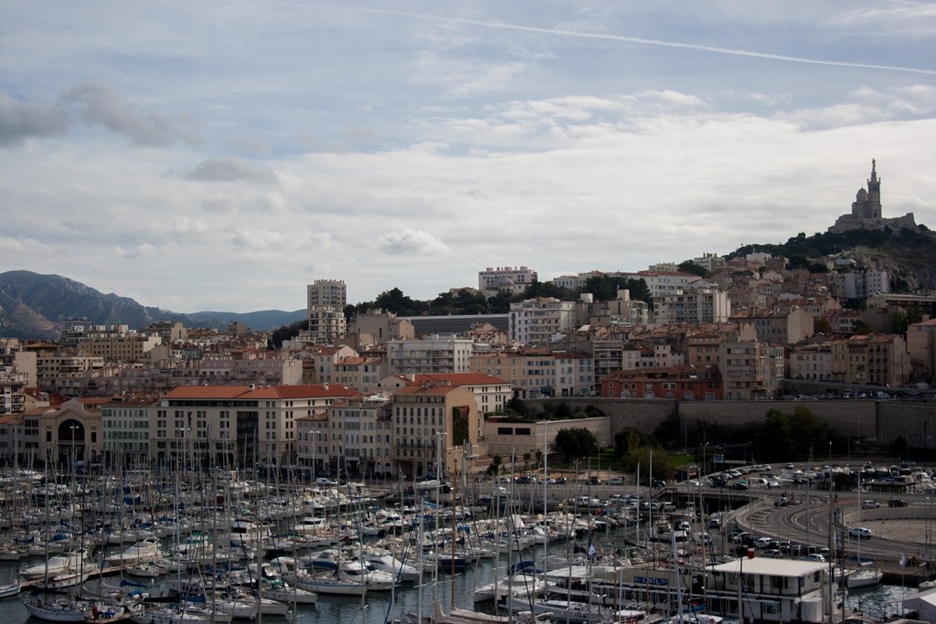 Le vieux port à Marseille